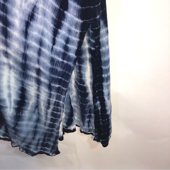 Torrid Boho Tie Dye Floral Embroidered Beach Cover Up - Picture 15 of 16